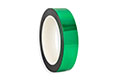 Green Metalized Polyester Tape 1" x 72 Yards- CS Hyde Co.